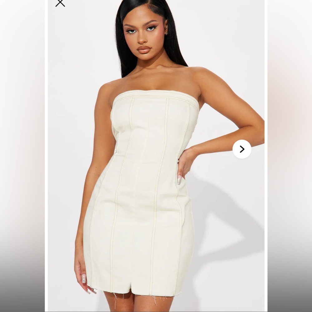 NWT fashion Nova denim dress
